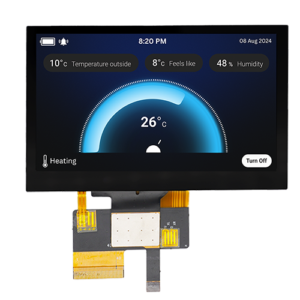 4.3" TFT-LCD